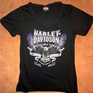 Women’s Harley-Davidson v-neck Tshirt